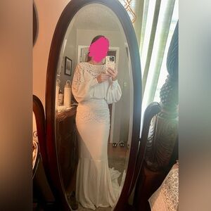 ASOS Ella Blouson Wedding Gown